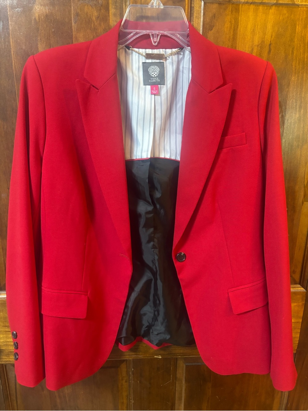 Vince Camuto Red Women's Blazer